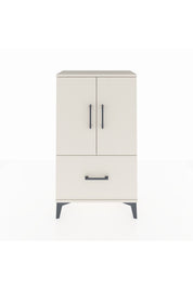 Arges Komodin 2 Raflı Tek Çekmeceli 2 Kapaklı 60x30x106 Aytaşı-Aytaşı