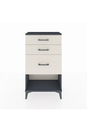 Arges Komodin 3 Çekmeceli 60x30x106 Antrasit-Aytaşı