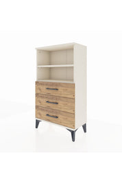 Arges Komodin 2 Raflı 3 Çekmeceli 60x30x106 Aytaşı-Çam