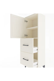 Arges Dolap 2 Raflı 2 Çekmeceli Tek Kapaklı 44x30x134 Aytaşı-Aytaşı