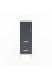 Arges Dolap 2 Raflı 2 Çekmeceli Tek Kapaklı 44x30x134 Aytaşı-Antrasit