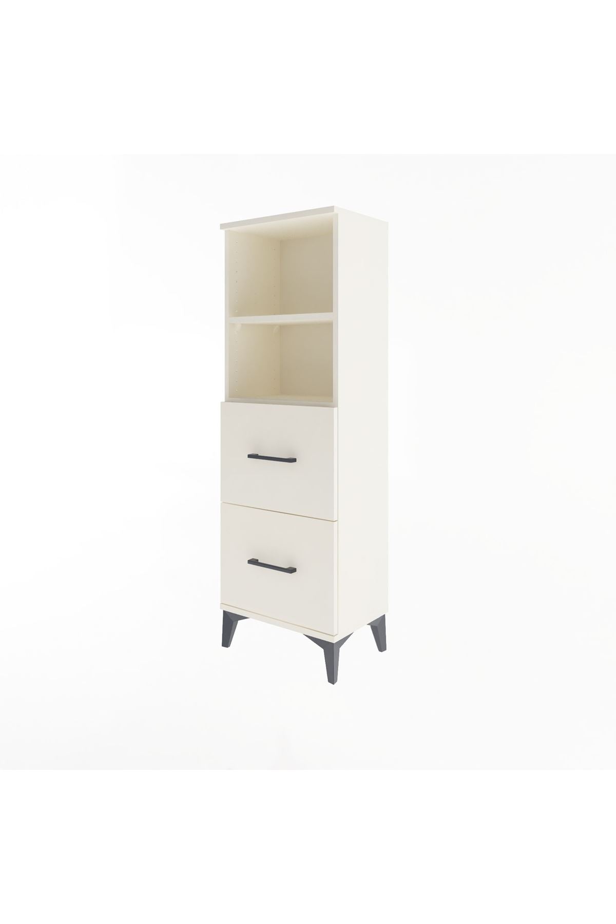 Arges Dolap 2 Raflı 2 Çekmeceli 44x30x134 Aytaşı-Aytaşı