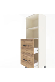 Arges Dolap 2 Raflı 2 Çekmeceli 44x30x134 Aytaşı-Çam