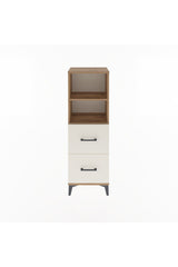 Arges Dolap 2 Raflı 2 Çekmeceli 44x30x134