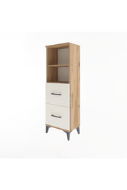 Arges Dolap 2 Raflı 2 Çekmeceli 44x30x134 Çam-Aytaşı