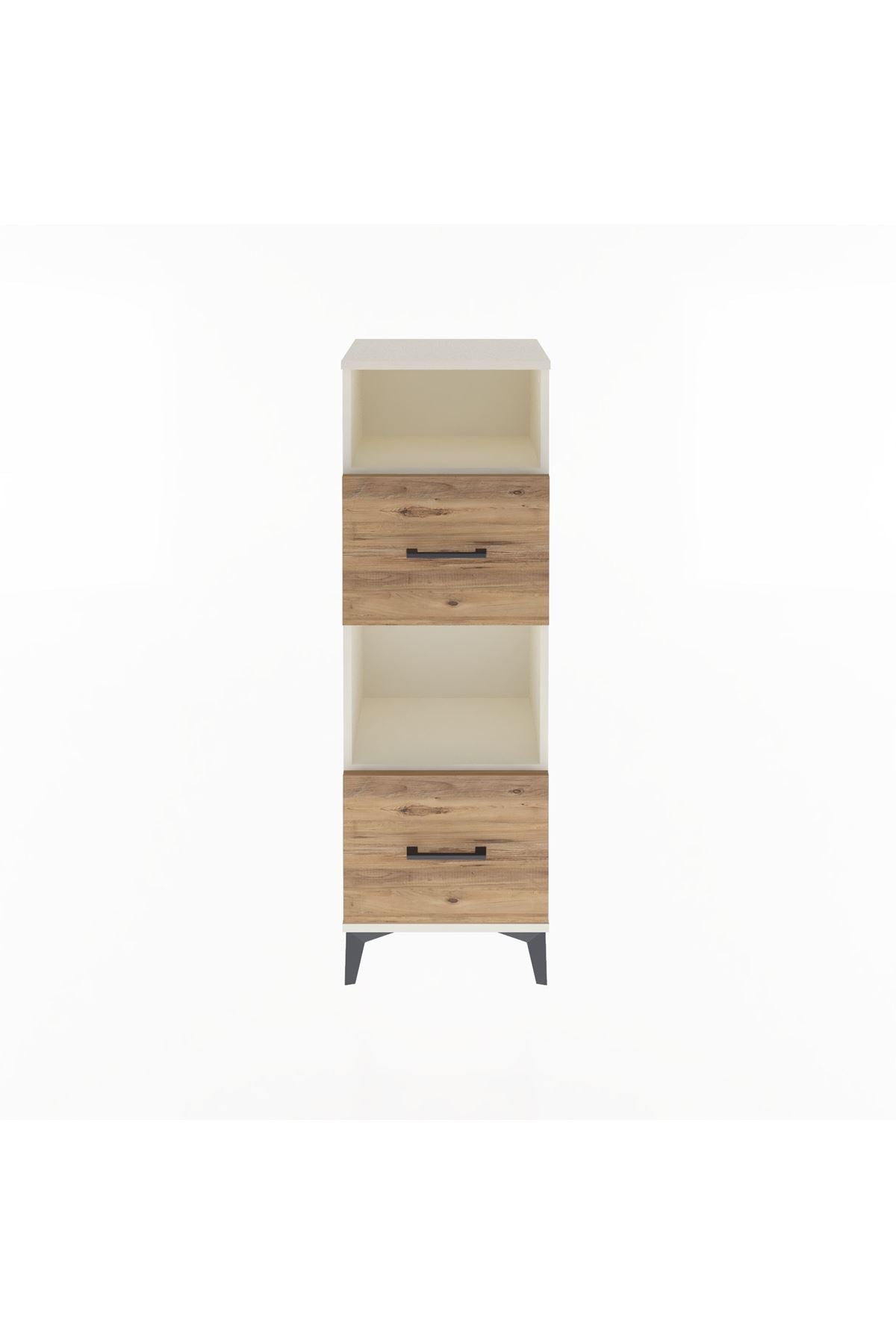 Arges Dolap 2 Raflı 2 Çekmeceli 44x30x134 Aytaşı-Çam