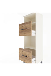 Arges Dolap 2 Raflı 2 Çekmeceli 44x30x134 Aytaşı-Çam