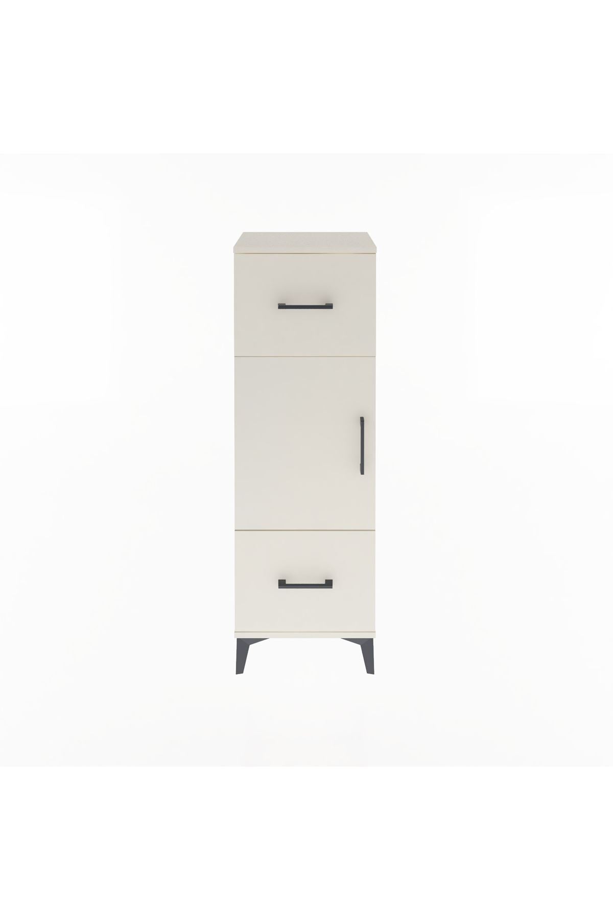 Arges Dolap 2 Raflı 2 Çekmeceli Tek Kapaklı 44x30x134 Aytaşı-Aytaşı