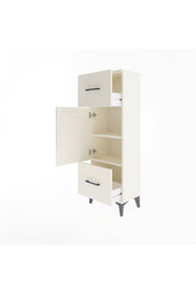 Arges Dolap 2 Raflı 2 Çekmeceli Tek Kapaklı 44x30x134 Aytaşı-Aytaşı