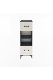 Arges Dolap 2 Raflı 2 Çekmeceli 44x30x134 Antrasit-Aytaşı