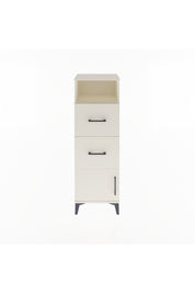 Arges Dolap Tek Raflı 2 Çekmeceli Tek Kapaklı 44x30x134 Aytaşı-Aytaşı