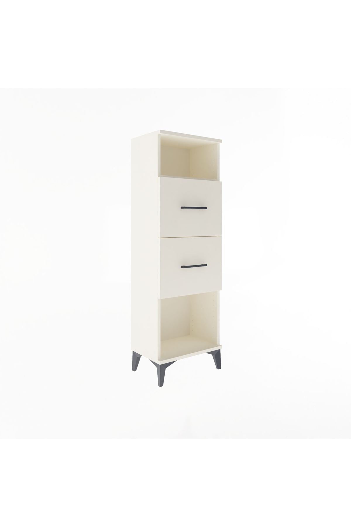 Arges Dolap Tek Raflı 2 Çekmeceli 44x30x134 Aytaşı-Aytaşı