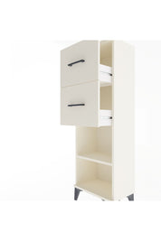 Arges Dolap Tek Raflı 2 Çekmeceli 44x30x134 Aytaşı-Aytaşı