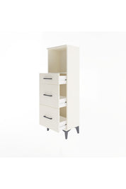 Arges Dolap Tek Raflı 3 Çekmeceli 44x30x134 Aytaşı-Aytaşı