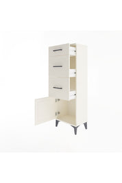 Arges Dolap 3 Çekmeceli Tek Kapaklı 44x30x134 Aytaşı-Aytaşı