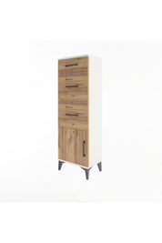 Arges Dolap 3 Çekmeceli Tek Kapaklı 44x30x134 - S16M015V3A