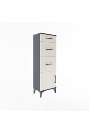 Arges Dolap 3 Çekmeceli Tek Kapaklı 44x30x134 - S16M015V4A