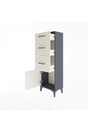 Arges Dolap 3 Çekmeceli Tek Kapaklı 44x30x134 - S16M015V4A