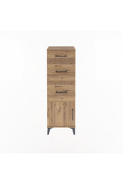 Arges Dolap 3 Çekmeceli Tek Kapaklı 44x30x134 - S16M015V9A