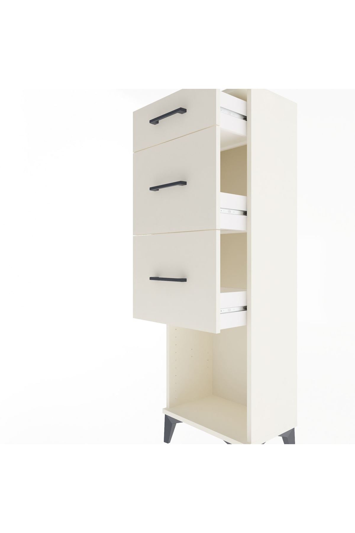 Arges Dolap 3 Çekmeceli 44x30x134 Aytaşı-Aytaşı