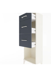 Arges Dolap 3 Çekmeceli 44x30x134 Aytaşı-Antrasit