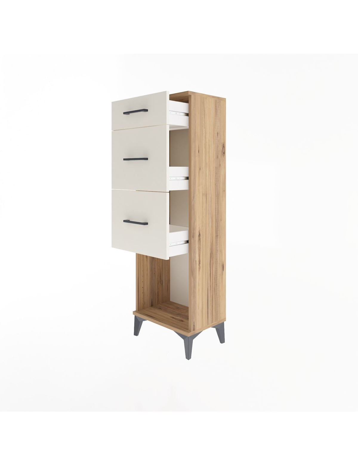 Arges Dolap 3 Çekmeceli 44x30x134 - S16M016V7A