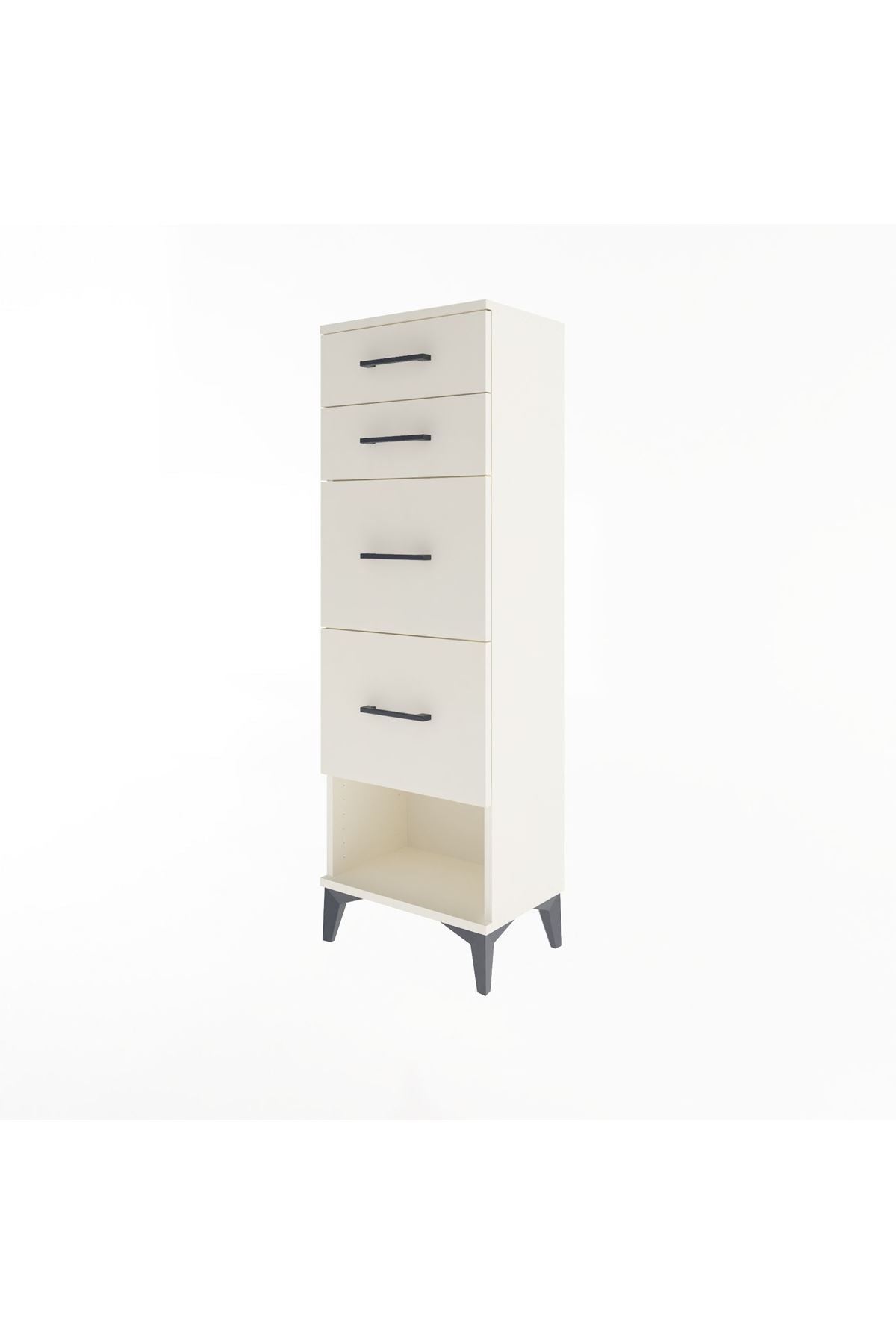 Arges Dolap 4 Çekmeceli 44x30x134 Aytaşı-Aytaşı