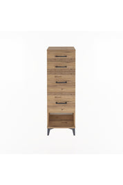 Arges Dolap 4 Çekmeceli 44x30x134 Çam-Çam