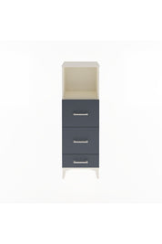Arges Dolap Tek Raflı 3 Çekmeceli 44x30x134 - S16M019V2A