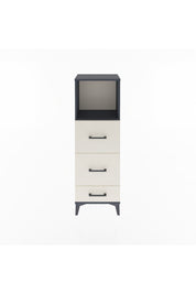 Arges Dolap Tek Raflı 3 Çekmeceli 44x30x134 - S16M019V4A
