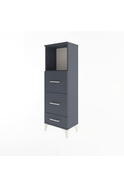 Arges Dolap Tek Raflı 3 Çekmeceli 44x30x134 - S16M019V5A