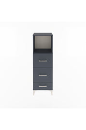 Arges Dolap Tek Raflı 3 Çekmeceli 44x30x134 - S16M019V5A