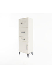 Arges Dolap 3 Çekmeceli Tek Kapaklı 44x30x134 Aytaşı-Aytaşı