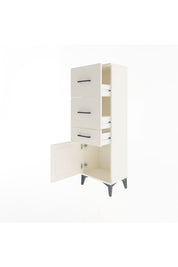 Arges Dolap 3 Çekmeceli Tek Kapaklı 44x30x134 Aytaşı-Aytaşı