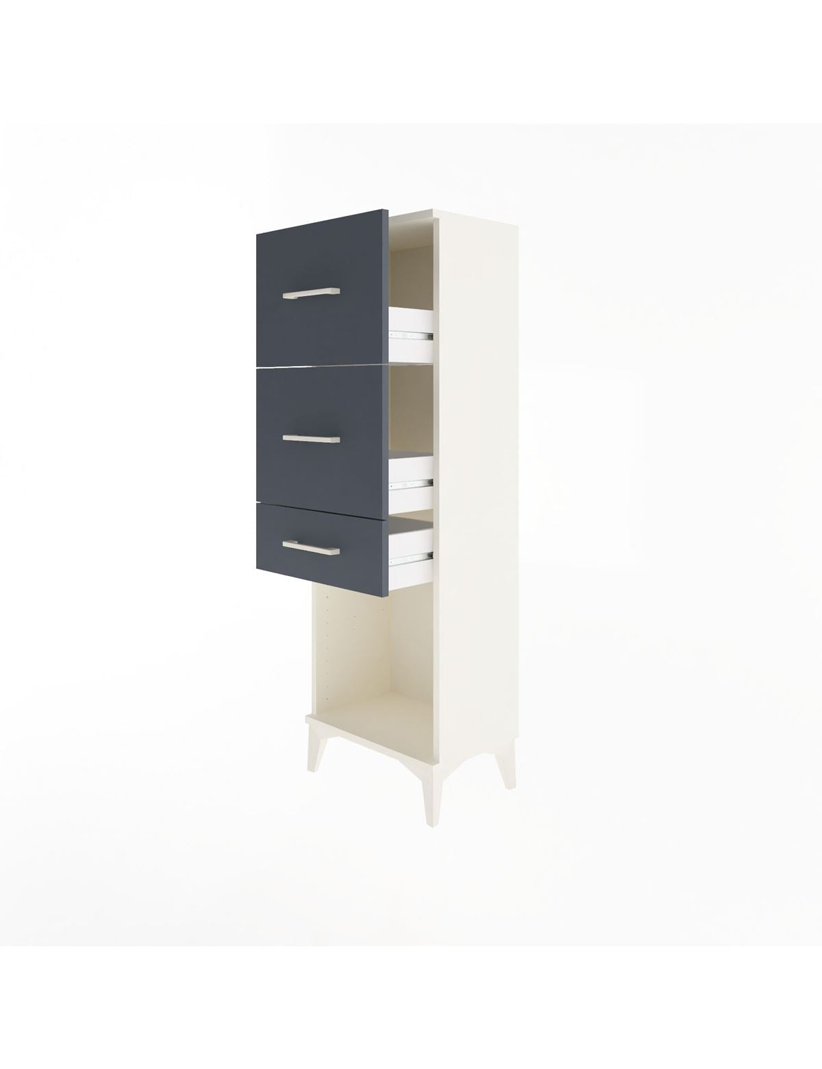 Arges Dolap 3 Çekmeceli 44x30x134 - S16M022V2A