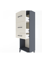 Arges Dolap 3 Çekmeceli 44x30x134 - S16M022V4A