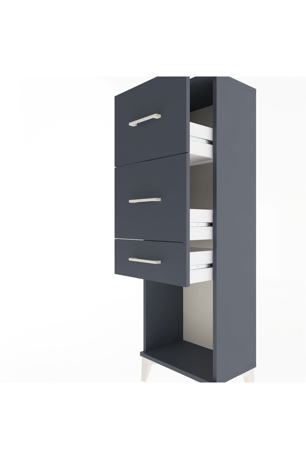 Arges Dolap 3 Çekmeceli 44x30x134 - S16M022V5A