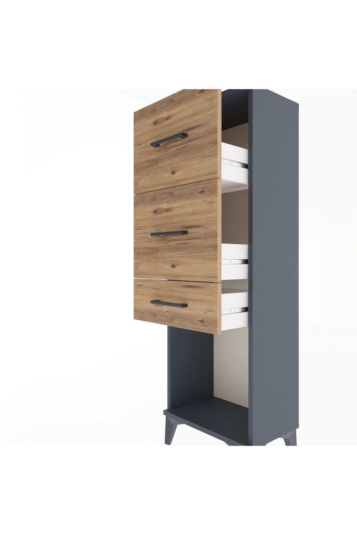 Arges Dolap 3 Çekmeceli 44x30x134 - S16M022V6A