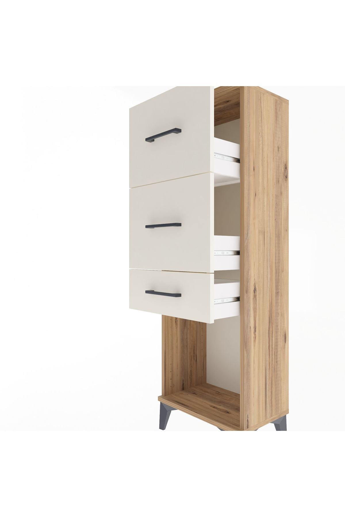 Arges Dolap 3 Çekmeceli 44x30x134 - S16M022V7A