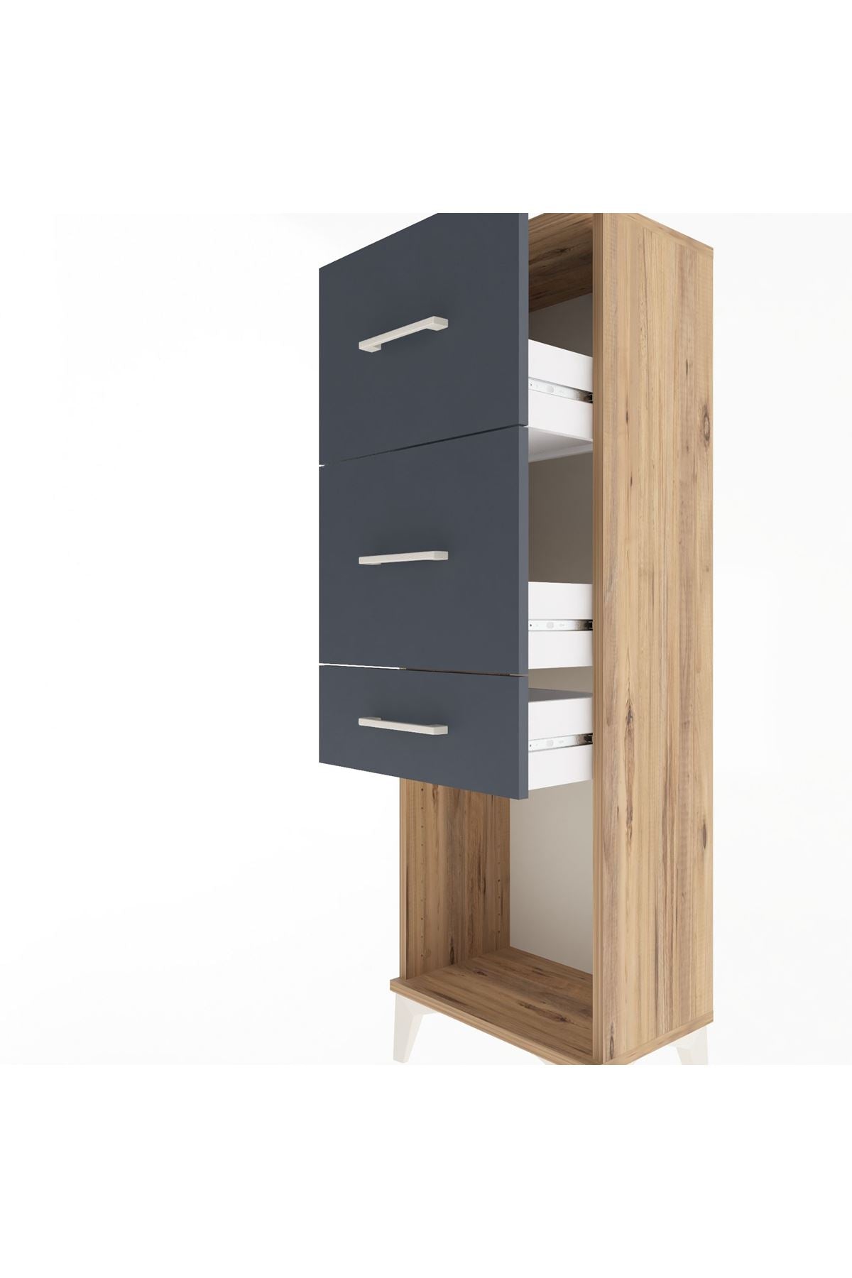 Arges Dolap 3 Çekmeceli 44x30x134 - S16M022V8A