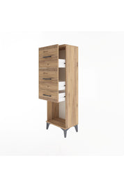 Arges Dolap 3 Çekmeceli 44x30x134 - S16M022V9A