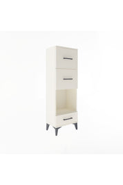 Arges Dolap Tek Raflı 3 Çekmeceli 44x30x134 Aytaşı-Aytaşı