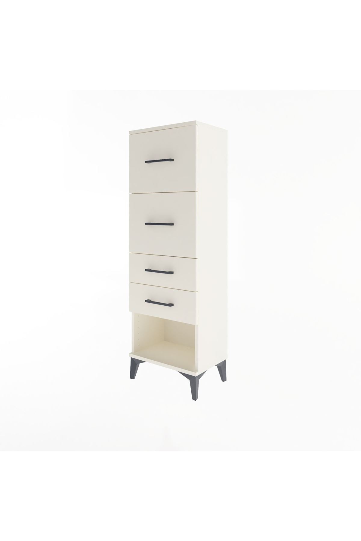 Arges Dolap 4 Çekmeceli 44x30x134 Aytaşı-Aytaşı