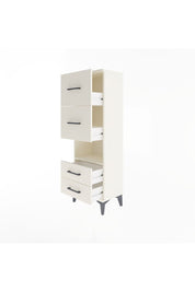 Arges Dolap Tek Raflı 4 Çekmeceli 44x30x134 Aytaşı-Aytaşı