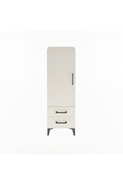 Arges Dolap 3 Raflı 2 Çekmeceli Tek Kapaklı 44x30x134 Aytaşı-Aytaşı