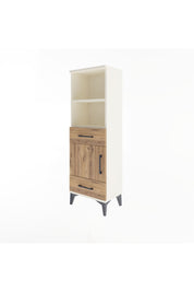 Arges Dolap 3 Raflı 2 Çekmeceli Tek Kapaklı 44x30x134 Aytaşı-Çam