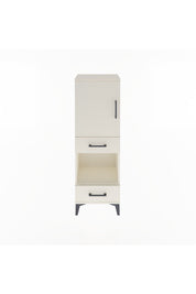 Arges Dolap 3 Raflı 2 Çekmeceli Tek Kapaklı 44x30x134 Aytaşı-Aytaşı