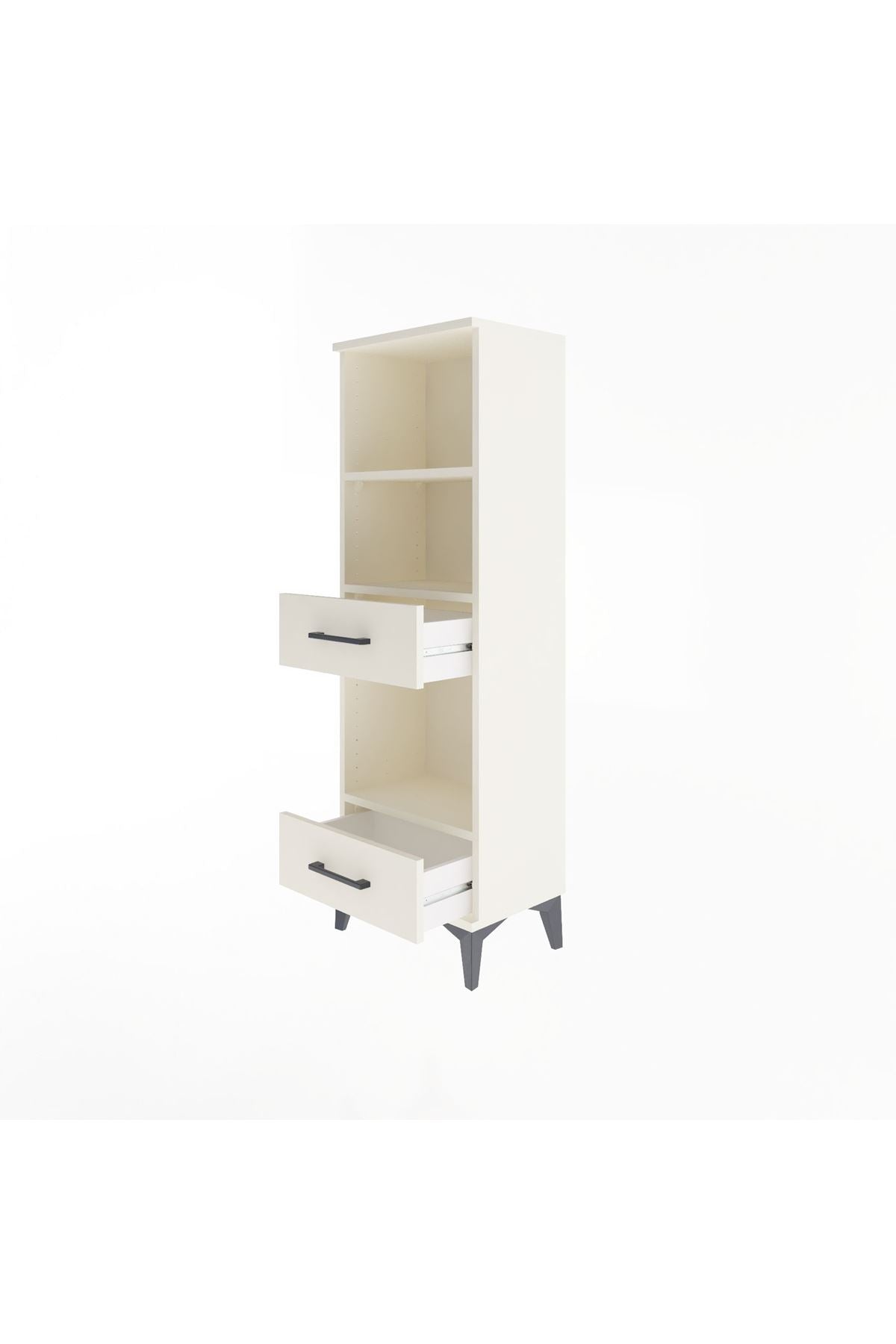 Arges Dolap 3 Raflı 2 Çekmeceli 44x30x134 Aytaşı-Aytaşı