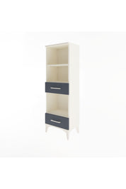 Arges Dolap 3 Raflı 2 Çekmeceli 44x30x134 Aytaşı-Antrasit