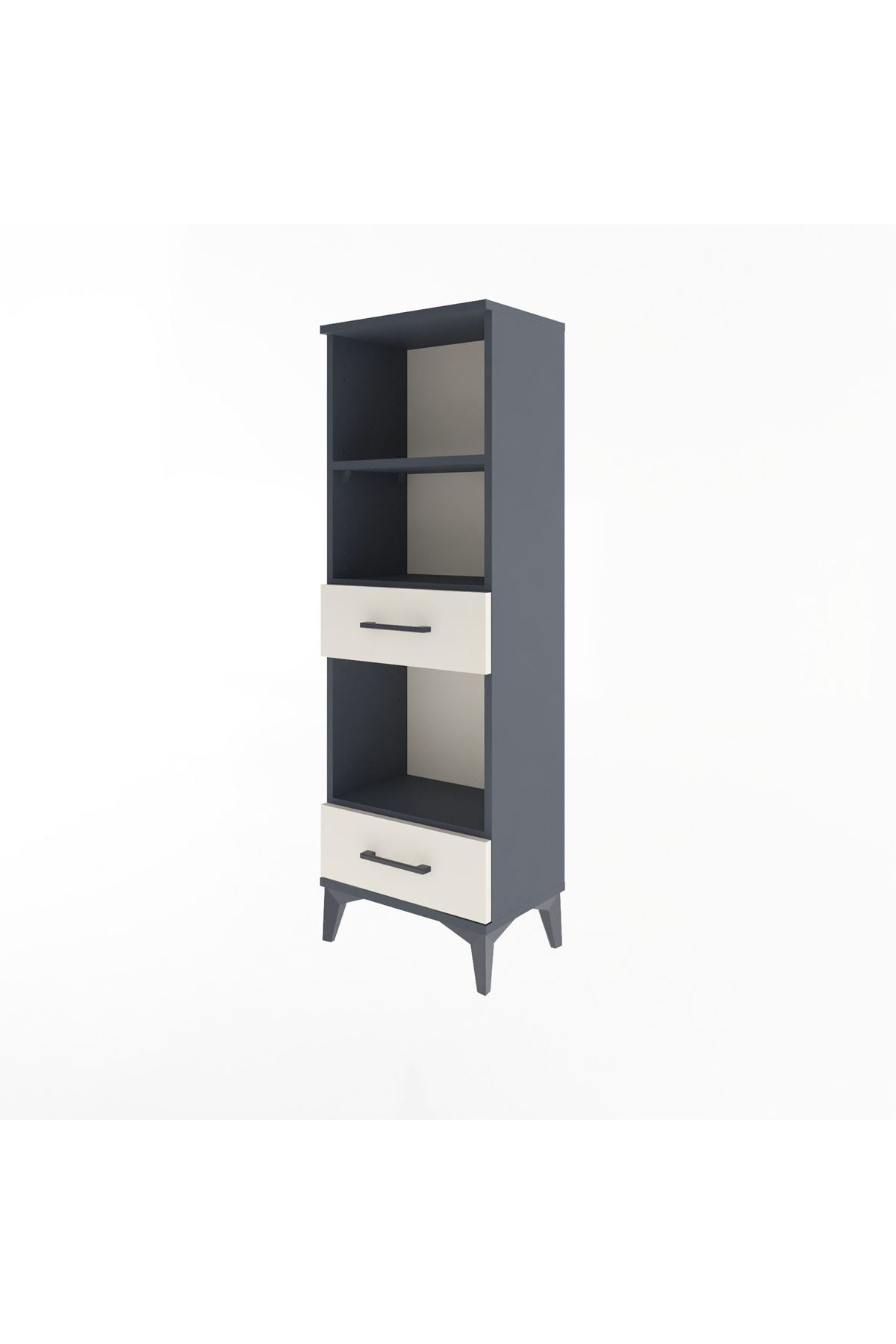 Arges Dolap 3 Raflı 2 Çekmeceli 44x30x134 - S16M035V4A